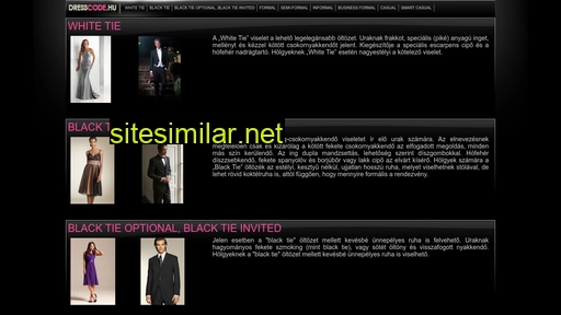 dresscode.hu alternative sites