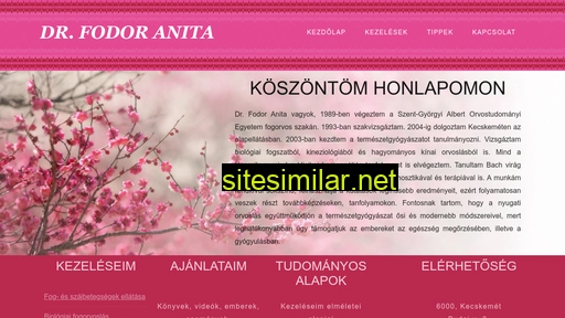 drfodoranita.hu alternative sites