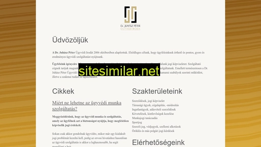 drjuhaszpeter.hu alternative sites