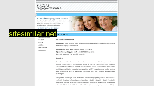 drkulcsar.hu alternative sites