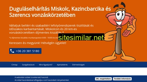 dugulaselharitas-miskolc.hu alternative sites