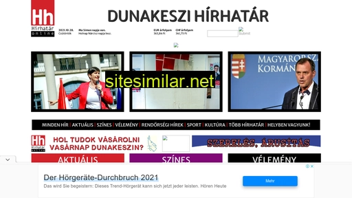 dunakeszi-hirhatar.hu alternative sites