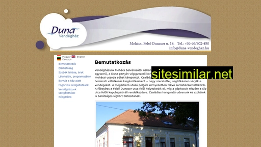 duna-vendeghaz.hu alternative sites