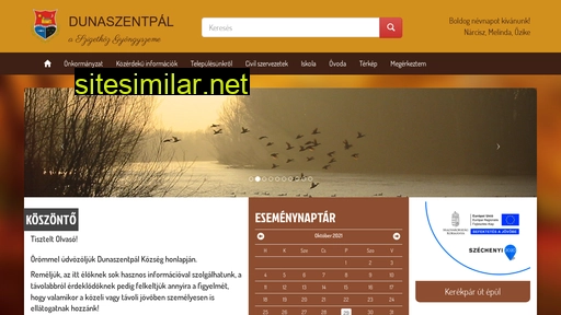 dunaszentpal.hu alternative sites