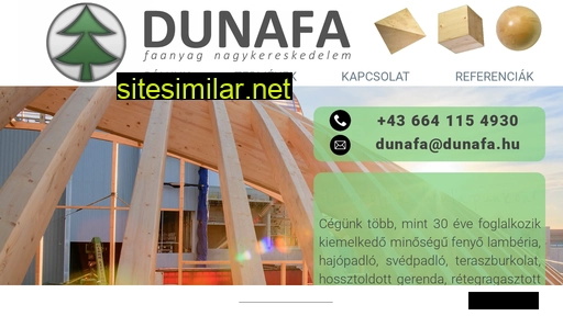 dunafa.hu alternative sites