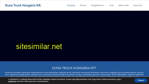 dunatruck.hu alternative sites