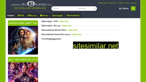 dvdbluray.hu alternative sites