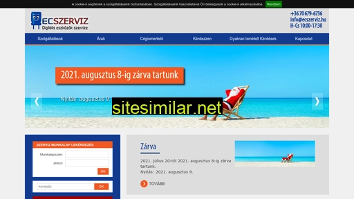 ecszerviz.hu alternative sites