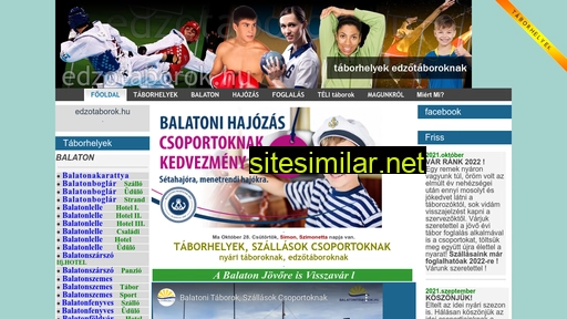 edzotaborok.hu alternative sites