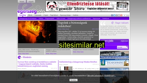 egerszeginfo.hu alternative sites