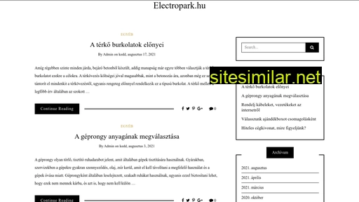 electropark.hu alternative sites