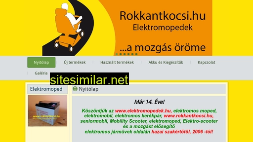 elektromopedek.hu alternative sites