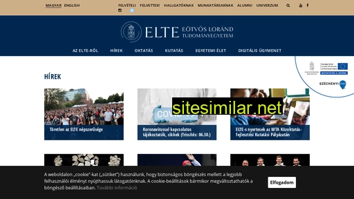 elte.hu alternative sites