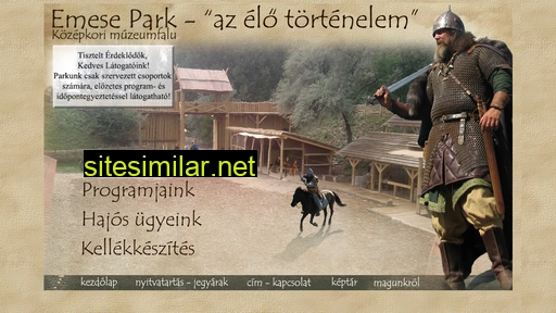 emesepark.hu alternative sites