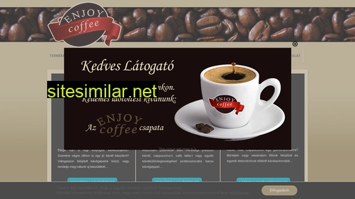 enjoycoffee.hu alternative sites