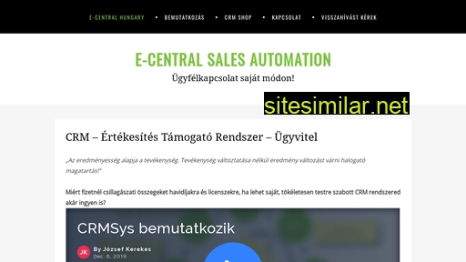 e-central.hu alternative sites