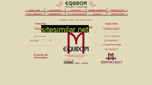 equidom.hu alternative sites