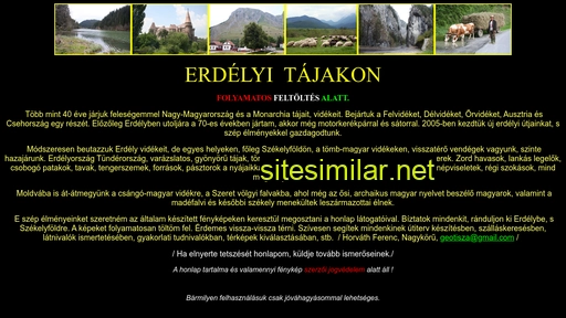 erdely-szep.hu alternative sites