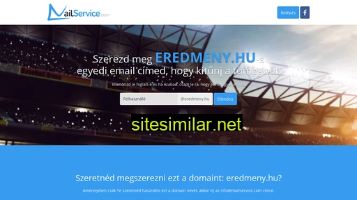 eredmeny.hu alternative sites