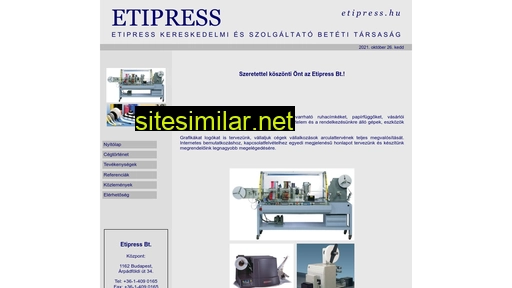etipress.hu alternative sites