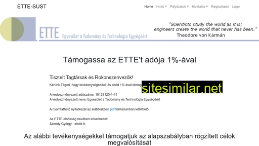 ette-sust.hu alternative sites