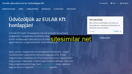 Eulabkft similar sites