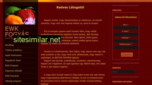 ewkfogyas.hu alternative sites