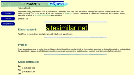 experti.hu alternative sites