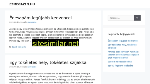 ezmegazin.hu alternative sites