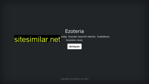 ezoteria.hu alternative sites