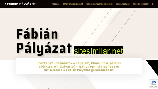fabianpalyazat.hu alternative sites