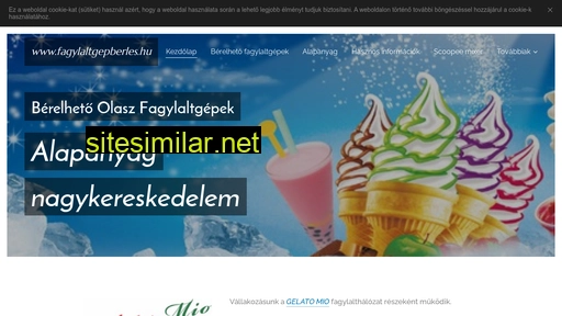 fagylaltgepberles.hu alternative sites