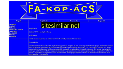 fa-kop-acs.hu alternative sites