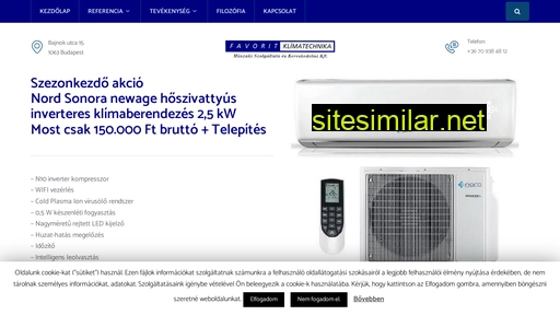favorit-klimatechnika.hu alternative sites