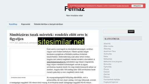 fefhaz.hu alternative sites