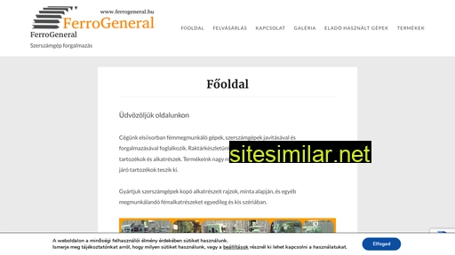 ferrogeneral.hu alternative sites