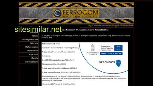 ferrocom.hu alternative sites