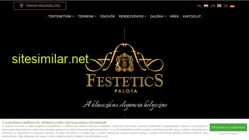 festeticspalota.hu alternative sites