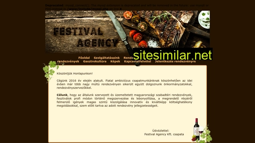 festivalagency.hu alternative sites