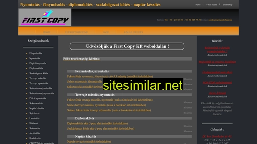 firstcopy.hu alternative sites