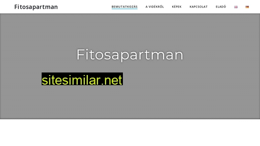 fitosapartman.hu alternative sites