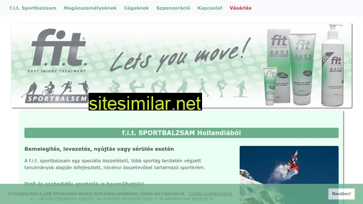 fitsportbalzsam.hu alternative sites