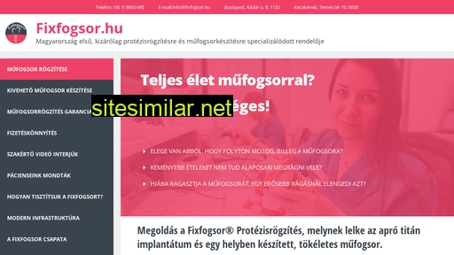 fixfogsor.hu alternative sites