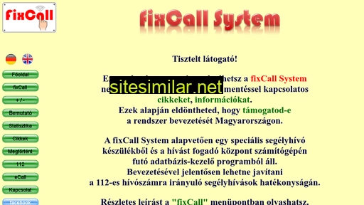 fixcall.hu alternative sites