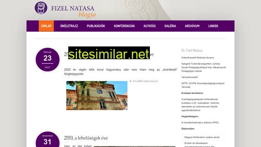 Fizelnatasa similar sites
