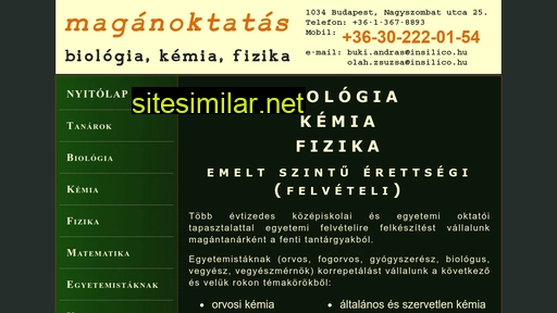 fizika-oktatas.hu alternative sites