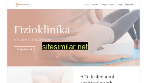 fizioklinika.hu alternative sites