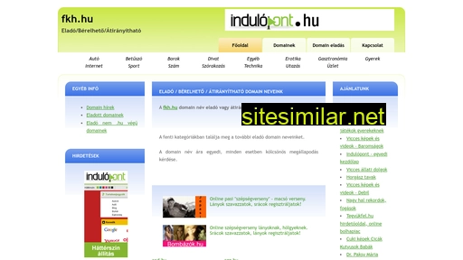 fkh.hu alternative sites
