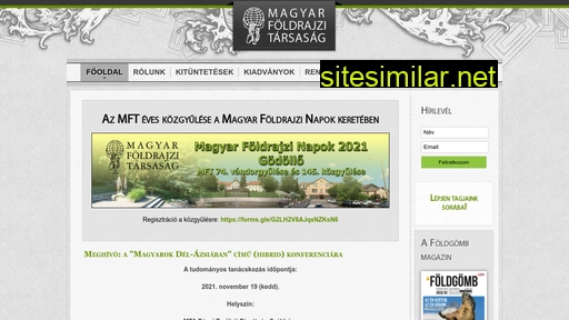 foldrajzitarsasag.hu alternative sites