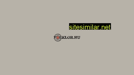 folklor.hu alternative sites
